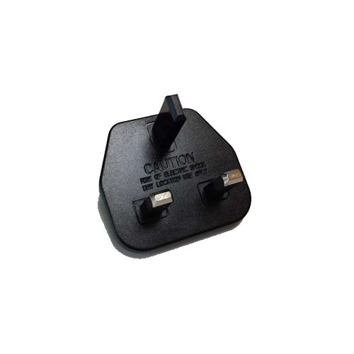 Uk 3-Pin Plug, Black [Sku:Pd6118]