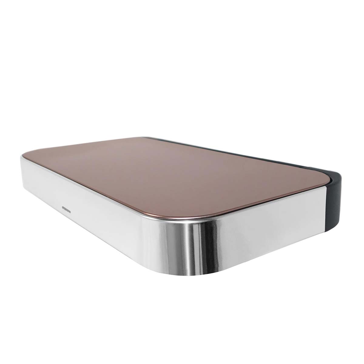Lid With Liner Rim, Rose Gold Stainless Steel [Sku:Pd6168]