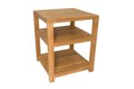 Charleston Natural Teak Spa/Bathroom - Under Sink - Storage Bench - 14" - Image 13