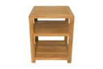Charleston Natural Teak Spa/Bathroom - Under Sink - Storage Bench - 14" - Image 12
