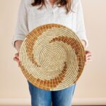 Bahari Banana Bark Wall Basket