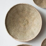 African Wall Basket Decor | Statement Binga Blonde Woven Wall Basket - Image 3
