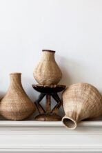 Binga Nongo Natural Woven Gourd Basket - Image 15
