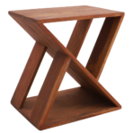 Danish Teak Slatted Stool - Image 2
