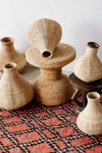 Binga Nongo Natural Woven Gourd Basket - Image 2