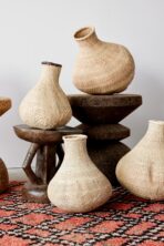 Binga Nongo Natural Woven Gourd Basket - Image 7