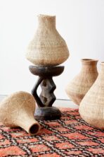 Binga Nongo Natural Woven Gourd Basket - Image 4