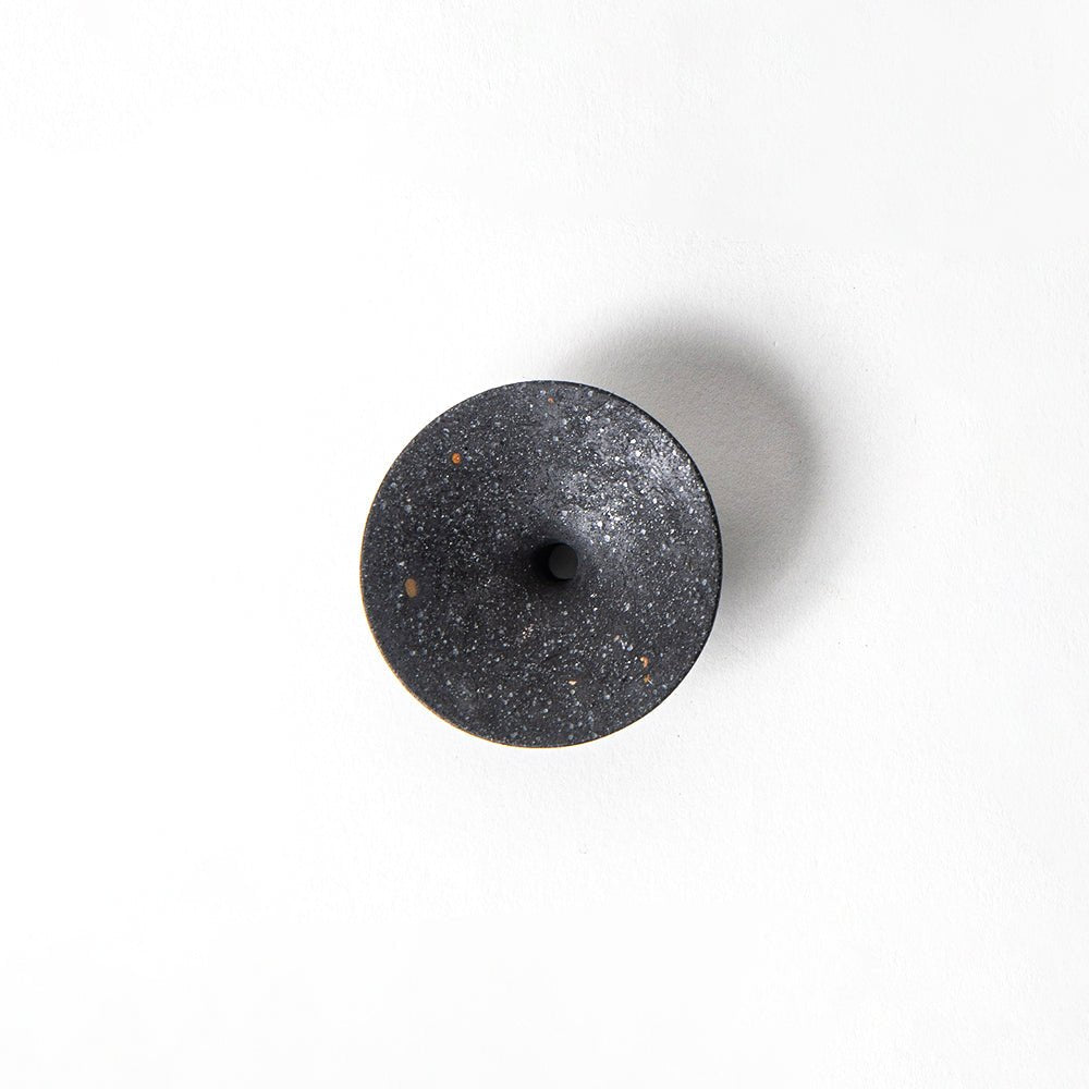 dimple_wall_hook_small_black-2.jpg Dimple Wall Hook, Small | Black Terrazzo - Image 1