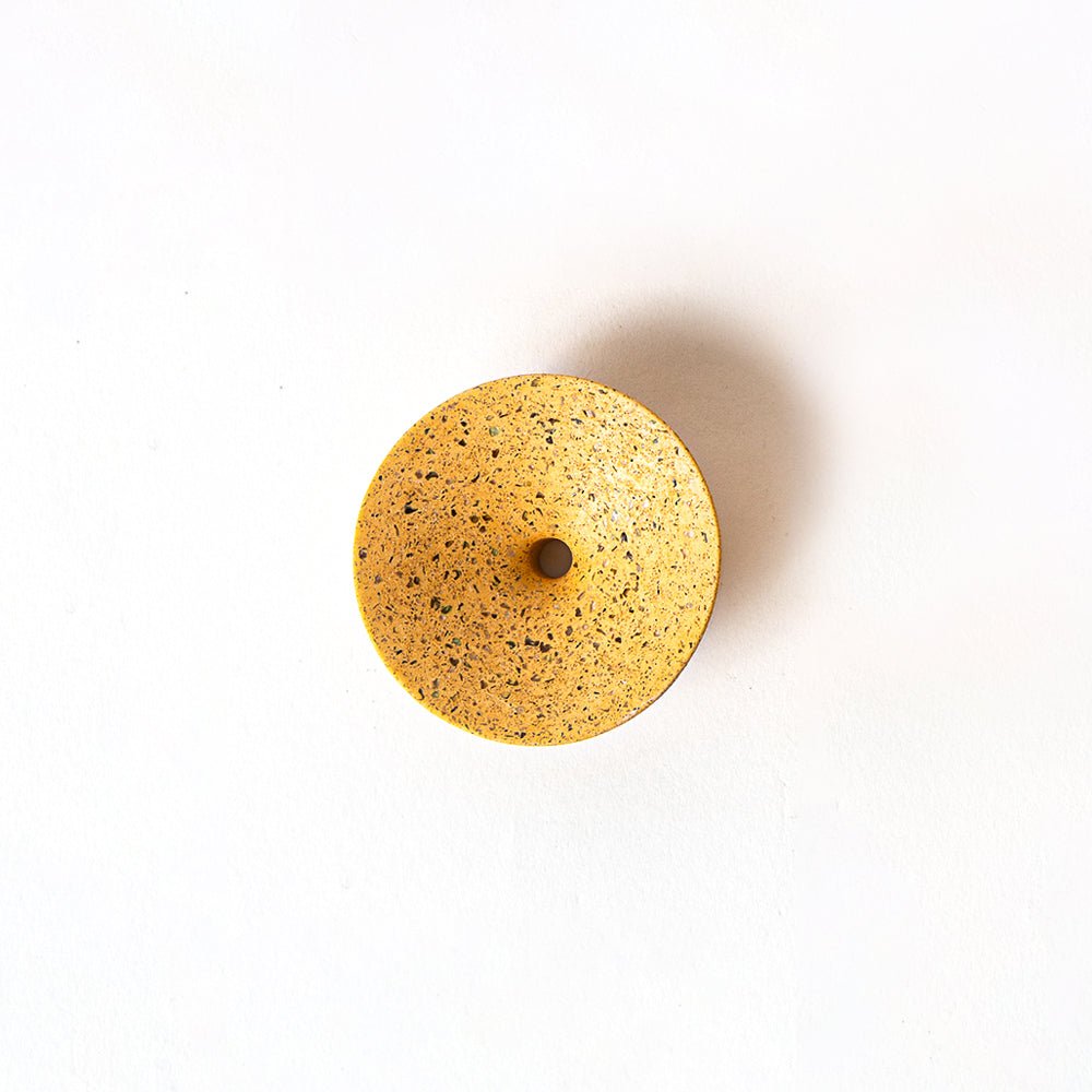 dimple_wall_hook_small_marigold-1.jpg Dimple Wall Hook, Small | Marigold Terrazzo - Image 1