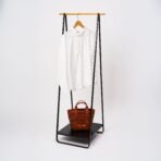 Coat Rack with Shelf (55" H)  - Steel - Image 6