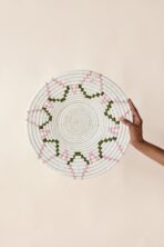 Mosaic Sunburst Wall Basket - Image 2