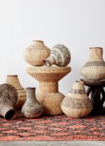 Patterned Binga Nongo Gourd Woven Basket