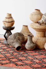 Patterned Binga Nongo Gourd Woven Basket - Image 8