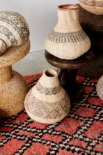Patterned Binga Nongo Gourd Woven Basket - Image 10