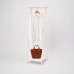Coat Rack with Shelf (55" H)  - Steel